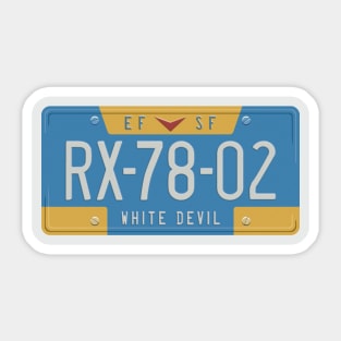 The White Devil's other vehicle... Sticker